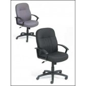 Boss Mid Back Fabric Managers Chair In Black