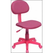 Small Back Pink Task Chair