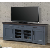 Americana Modern 76" TV Console by Parker House -DENIM