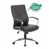 Boss LeatherPlus Executive Chair-B10101-BK