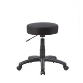 Boss Rolling Stool in Black B210