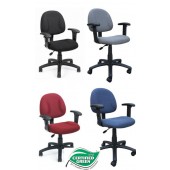 Boss Task Chair with Adjustable Arms B316