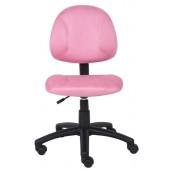 Boss Task Chair no Arms in Pink