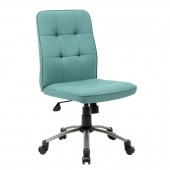 Boss Millennial Modern Home Office Chair - Green