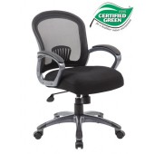 Boss Ergonomic Mid Back Mesh Task Chair