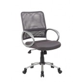 Boss Mesh Back Task Chair in Charcoal Grey B6416-CG