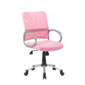 Boss Mesh Back Task Chair in Pink B6416-PK