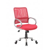 Boss Mesh Back Task Chair in Red B6416-RD