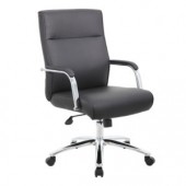 Boss executive conference chair black CaressoftPlus