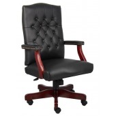 Boss Traditional Executive Swivel in Black or Burgundy