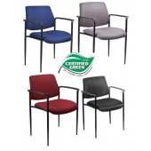 Boss Stacking Chairs with Arms B9503