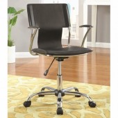 Black Leather Office Chair