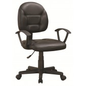 Black Leather Office Chair