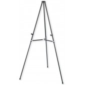 Lightweight Easel Black Aluminum