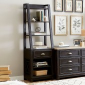 Heatherbrook Leaning Bookcase Pier by Liberty Furniture