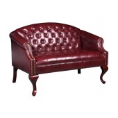 Traditional Tufted Love Seat 