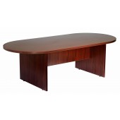 Boss Eight Foot Mahogany Conference Table