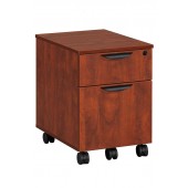 PL1007 Box/File Mobile Pedestal in Cherry