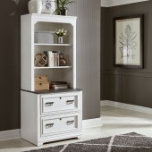 Allyson Park 2 Piece File Cabinet and Hutch Set by Liberty