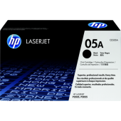 HP 05A Black Original LaserJet Toner Cartridge - CE505A