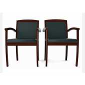 Closeout, Cherryman Ruby Collection Guest Chair, chairs sold separately
