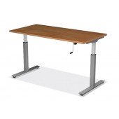 Laminate Adjustable Height Table - 60"W x 30"D