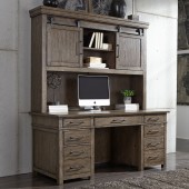 Sonoma Road Credenza & Hutch by Liberty Furniture