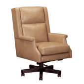 Renaissance Clay Leather Desk chair by Parker House