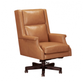 Renaissance Cayanne Leather Desk Chair by Parker House