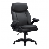 Softy Black Big Man Desk Chair by Parker House 