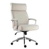 Softy Natural Vegan Leather Desk Chair Tall by Parker House