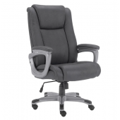 Charcoal Fabric Heavy Duty Desk Chair by Parker House 