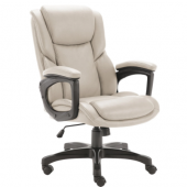 Grand Slam Ivory Fabric Desk Chair by Parker House