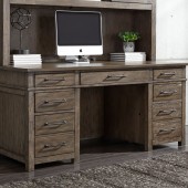 Sonoma Road Desk/Credenza by Liberty Furniture, Hutch sold separately