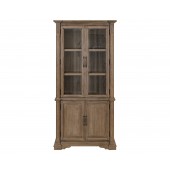 Bristol Glass Door Display Bookcase by Martin Furniture