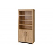Abbott Lower Door Bookcase by Martin Furniture