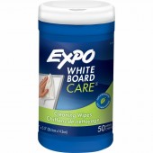EXPO Whiteboard Care Cleaning Wipes 
