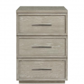 Fresh Perspectives Mobile File Cabinet by Riverside, Casual Taupe