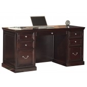 Martin Fulton Collection Space Saver Double Pedestal Desk