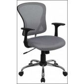 Gray Mesh Executive Office Chair 