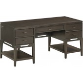 Sutton 64" Half Pedestal Desk by Aspenhome
