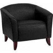 Black Reception Chair