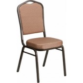 Beige Fabric Banquet Chair