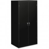 Hon Brigade Steel Black Storage Cabinet 36W x 18.25D x 71.75H