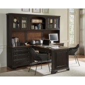 Hampton Modular Desk with Hutch by Aspenhome