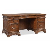 Hawthorne 66" Curved Executive Desk by Aspenhome