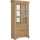 Chateau Philippe Glass Door Bookcase by Aspenhome
