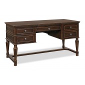 Weston 60" Half-Pedestal Desk by Aspenhome