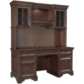 Richmond 66" Credenza Desk & Hutch by Aspenhome