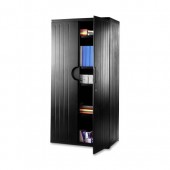 Iceberg Black Storage Cabinet 36W x 22D x 72H